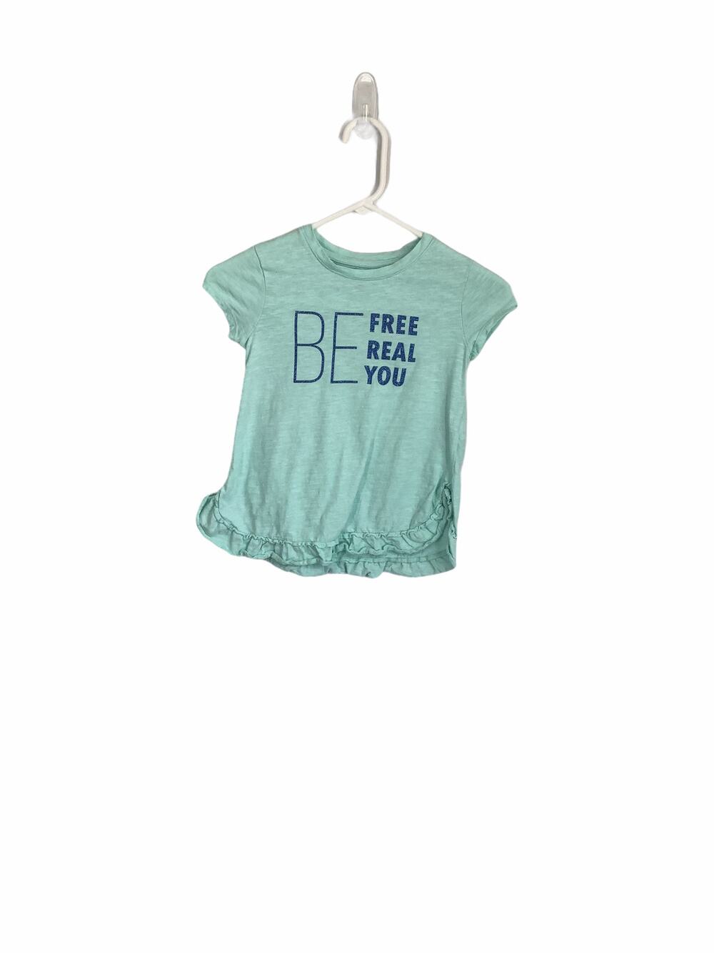 Unbranded Girl’s Ruffled Graphic T-Shirt Youth
